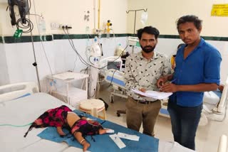 Child tainted with cigratte and iron wire in Rajsamand