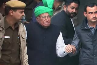 om prakash chautala will be in jail for two years and eight months