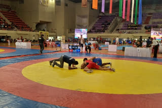 Under15 National Boys Girl Wrestling Competition at Mega Sports Complex Ranchi