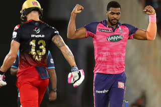 IPL 2022 Rajasthan Royals restrict Royal Challengers Bangalore to 157 for the loss of 8 wickets