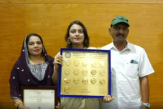 Karnataka: Student got 16 Gold Medals in Masters in Horticulture