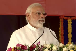 PM Modi addresses public rally at Atkot