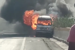 Bus Burn Video