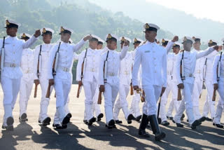 Breathtaking view of Navy Passing-out Parade in Ezhimala of Kerala