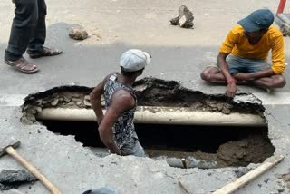 Haridwar Road Collapsed