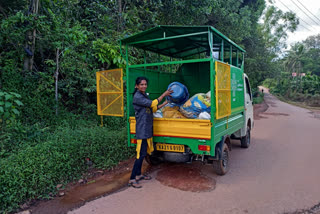 GPS tracking of gram panchayat waste collection vehicles