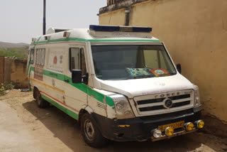 Jhunjhunu ambulance workers on strike