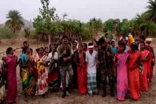 Video of dance with villagers in Sukma went viral