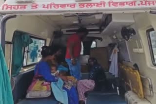 Woman gave birth to daughter in bus