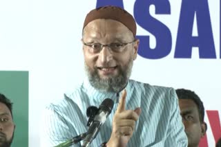 AIMIM's Asaduddin Owaisi in program in Bhiwandi