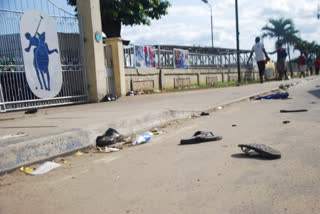 The stampede at the event organized by the Kings Assembly Pentecostal church in Rivers state involved people who came to the church's annual "Shop for Free" charity program