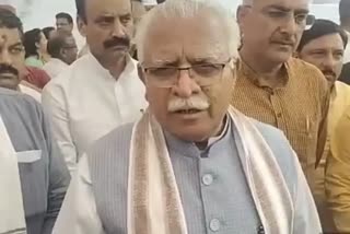 chief minister manohar lal rally in sirsa