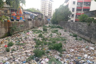 realty check of thane muincipla corporation pre monsoon nalesafai work