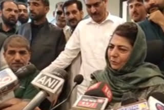 Muscular policy of BJP pushing youth into militancy says Mehbooba Mufti