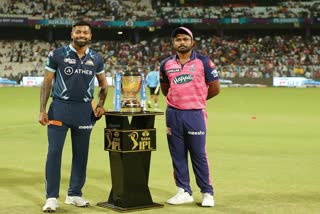 IPL 2022  gujarat titans vs rajasthan  IPL 2022 final  gujarat titans  rajasthan royals  IPL 2022 final toss report  ഐപിഎല്‍ 2022  ഐപിഎല്‍ 2022 ഫൈനല്‍  ഗുജറാത്ത് ടൈറ്റന്‍സ്  രാജസ്ഥാന്‍ റോയല്‍സ്