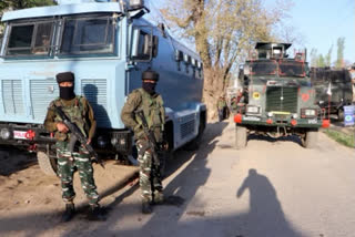 encounter has started at Gundipora area of Pulwama