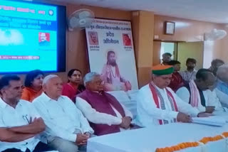 BJP three dalit leaders on one platform in Jaipur in an event