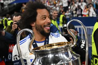 Marcelo leaving Madrid after fifth Champions League title  Marcelo  Marcelo announces Real Madrid exit after winning Champions League final against Liverpool  Marcelo announces Real Madrid exit  മാഴ്സെലോ  റയല്‍ മാഡ്രിഡ്  മാഴ്സെലോ റയല്‍ മാഡ്രിഡ് വിട്ടു  Liverpool vs real madrid  ലിവര്‍പൂള്‍ vs റയല്‍ മാഡ്രിഡ്