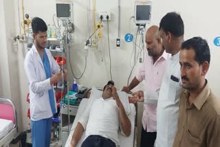 MLA Manoj Chawla injured in accident