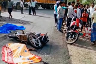 two person died due to road accident in palamu