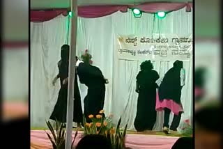 Young men dancing wearing a hijab