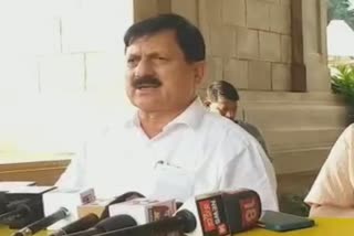 Home Minister Aaruga Jnanendra's response in Bangalore