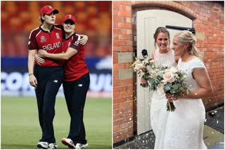 England Women Cricketers Katherine Brunt And Nat Sciver Get Married