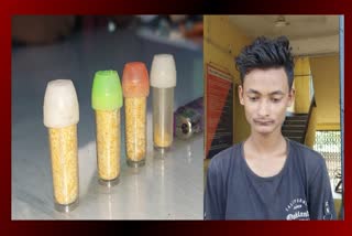 Drugs peddler arrested at Jakhalabandha