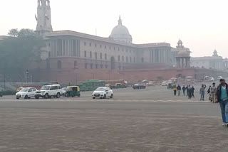 eagle with satellite device found over rashtrapati bhawan