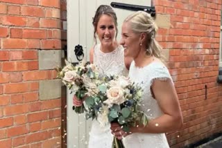 England women cricketers Katherine Brunt and Nat Sciver tie knot to each other in private ceremony