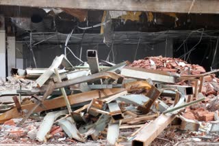 dozens killed in building collapse in SW Iran
