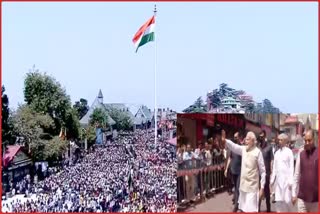 PM Modi Road Show in Shimla