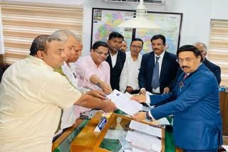 JCCJ leader Haridas Bhardwaj filed nomination for Rajya Sabha