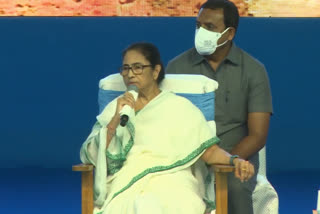 Self help groups can make clothes for cops, doctors, nurses, Mamata Banerjee says at Bankura