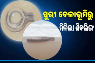 ପୁରୀ ସମୁଦ୍ର କୂଳରୁ ମିଳିଲା ଶିବଲିଙ୍ଗ, ପ୍ରାଚୀନ କାଳର ହୋଇଥିବା ସନ୍ଦେହ