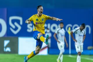 Kerala Blasters striker Alvaro Vazquez  alvaro vazquez leaved kerala blasters fc  ISL  Kerala Blasters twitter  അല്‍വാരോ വാസ്‌ക്വെസ്  കേരള ബ്ലാസ്‌റ്റേഴ്‌സ്  അല്‍വാരോ വാസ്‌ക്വെസ് കേരള ബ്ലാസ്‌റ്റേഴ്‌സ് വിട്ടു