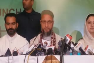 AIMIM Enter in Rajasthan, Asaduddin Owaisi in Jaipur