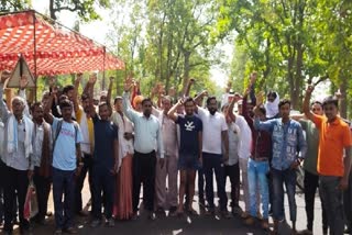 Farmers of Bharatpur gave warning of chaos