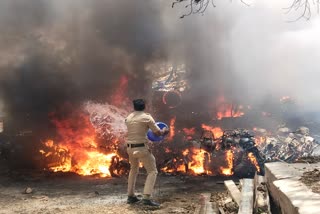 fire in ratanpur of bilaspur