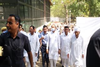 Barricading of MLA Rajaya sabha, Election