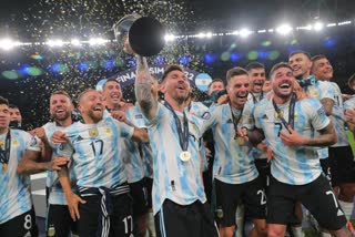 Argentina Football Team Won Finalissima Cup Against Italy
