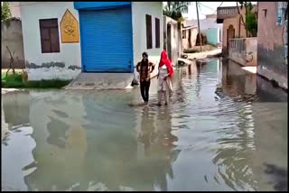 Waterlogging Problem in Jalhaka village