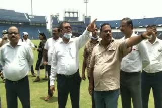 Ind vs SA T20: ବାରବାଟୀ ଷ୍ଟାଡିୟମ ସ୍ଥିତି ସମୀକ୍ଷା କଲା ଜିଲ୍ଲା ପ୍ରଶାସନ