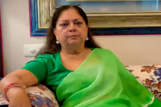 Vasundhara Raje targets Gehlot govt over police surveillance on MLAs