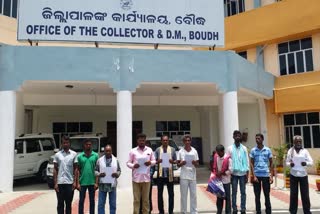 villagers warned for protest against contractor in boudh