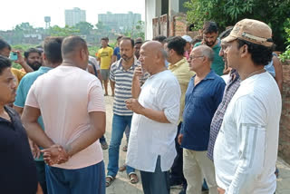 MLA Saryu Rai visited Jamshedpur