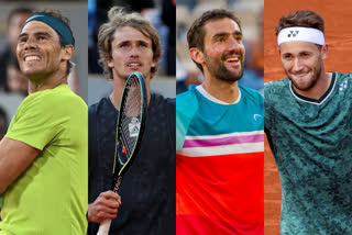 French open tennis  French open tennis semi final  French open tennis mens semi final  nadal vs zverev  nadal vs zverev french open