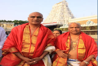 Harishrao visited Tirumala