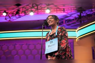 Indian-American eight-grader Harini Logan crowned 2022 Scripps National Spelling Bee champion