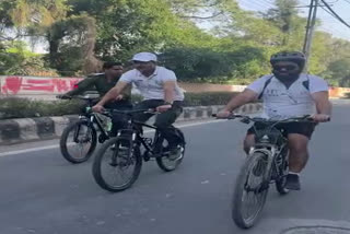 Cycle rally in Dehradun